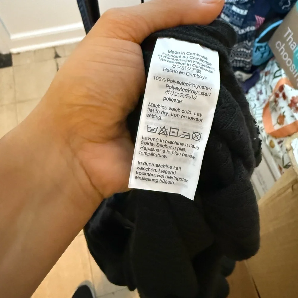 Nwt J.Crew Black Puff Sleeve Pointelle Top